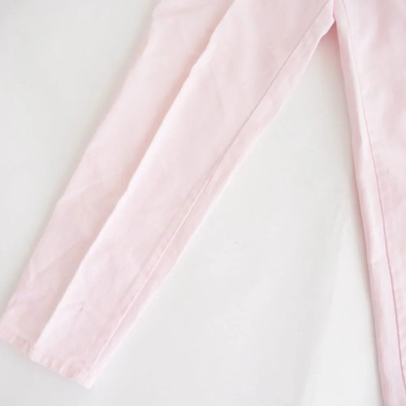 Vintage Chic Pink Barbie Tapered Leg  Denim Jeans - Picture 5 of 13